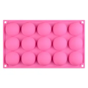 Free Sample Food Grade Silicone Cake Mould Baking Mousse Pudding Mould Tool thumbnail-1