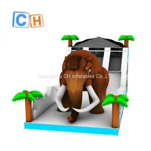 CH Inflatable Amusement Inflatable Playground Elephant Inflatable Slide thumbnail-1