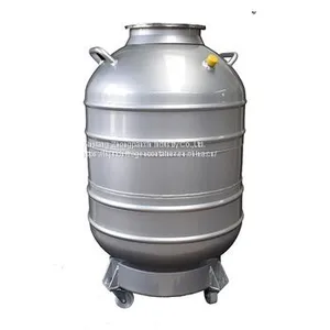 Liquid Nitrogen Vessel 60 L Chemical Cryogenic Equipment Vacuum Tank for Transport thumbnail-1