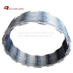 SGS Hot Dip Galvanized Razor Wire Concertina Barbed Wire 2.0m-10.0m Length thumbnail-4