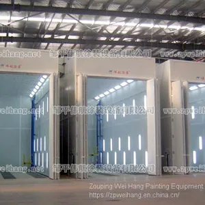 Large Industrial Machinery Spray Paint Room thumbnail-2