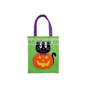 100% Wool Felt Halloween Felt Candy Bag for Children thumbnail-2