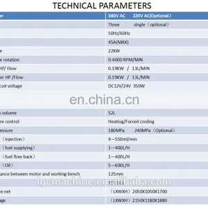 Multi-function Automobile LGC-CR738 Heui Common Rail Diesel Injector Pump Test Bench thumbnail-6
