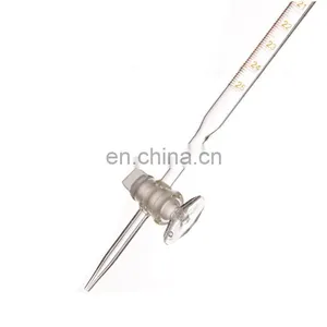 Lab Transparent Glass Acid Base Burette With Blue Line and PTFE Stopcock thumbnail-3