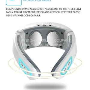 Electric Neck Shoulder Massager Portable Wireless Neck Massage Electric Smart Cervical Vertebra Impulse Neck Pulse Massager thumbnail-4