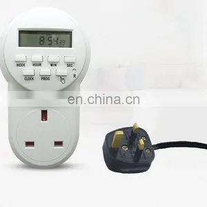 230V 50Hz UK Plug Timer Switch Socket Digital LCD Power Energy-saving Programmable Time Relay thumbnail-1