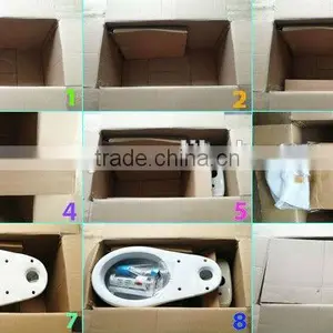 Western Style Wholesale Home Used Ceramic Two Piece Toilet thumbnail-3