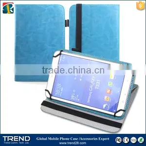 China Supplier Universal Wallet Flip pu Leather Case for Tablet thumbnail-2