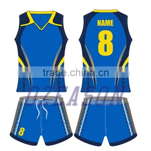 Custom Sublimation Volleyball Jersey Design for Men thumbnail-6