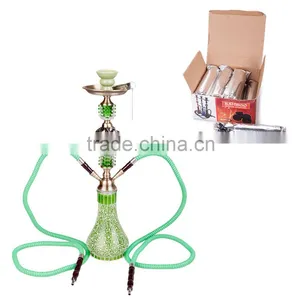 New Design JYH04 Green Glass Hookah Shisha thumbnail-2