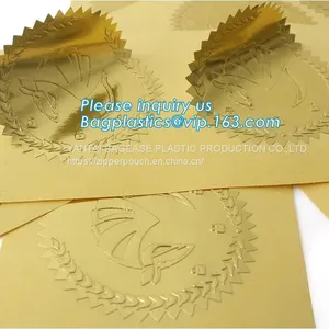 Die Cut Foil Stamping, Waterproof Vinyl PVC Custom Logo Sticker Label, Matte Finish, PP Label, PET Sticker thumbnail-2