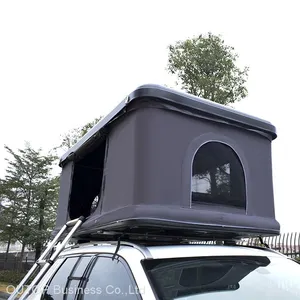 Custom Hard Shell Straight Support Camping Car Roof Top Tent Hard Cover Rooftop Tent for Sale thumbnail-1