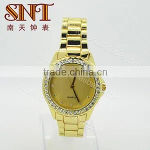 Fashionable Watch Decorated by Crystals With Quartz Movement on Sale thumbnail-1