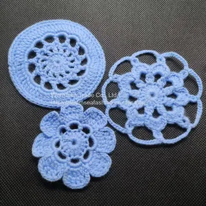 Handcraft Garment Accessories Handmade Cotton Appliques thumbnail-1
