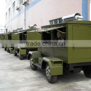 HIGH QUALITY 350KW SINGFO TRAILER TYPE DIESEL GENERATOR PRICE thumbnail-1