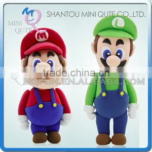 Mini Qute Bonnie 2 Styles Anime Game Super Mario Bro DIY Cartoon Building Blocks Plasticine Clay Educational Toy NO.BN9988-2 thumbnail-1