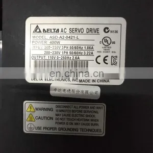 Original and New Delta AC Servo Drive ASD-A2-0421-L in Stock thumbnail-3