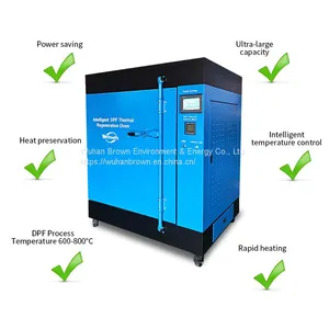 Car Care Cleanings Dpf Testing Bench Pneumatic Cleaning High Temperature Furnace Machine de Nettoyage Catalyseur thumbnail-4