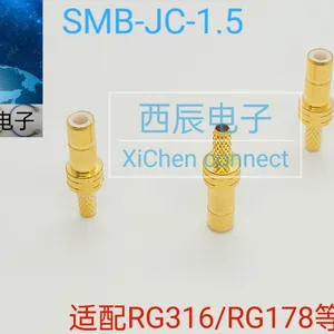RF Coaxial Connector SMB-JC-1.5 thumbnail-1