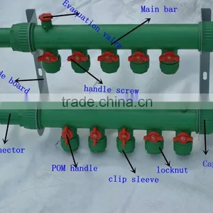 PPR Water Segregator/Plastic Water Distributor/More Efficient Than Brass Manifold thumbnail-1