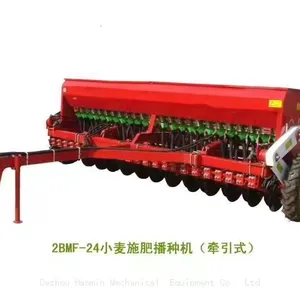 Agricultural Machinery Hydraulic Control 20 Rows Wheat Rice Seeder and Fertilizer Applicator thumbnail-5