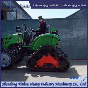 Customized Modification of Anti Sinking Triangular Track Wheels for High-power Tractors to Increase Power thumbnail-3