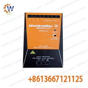 Weidmüller DIN Rail Power Supply 1478130000 PRO MAX 240W 24V 10A thumbnail-3