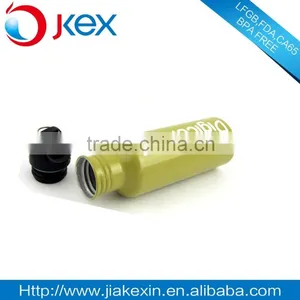 Aluminum Empty Sport Water Bottle With Handle Lid thumbnail-1
