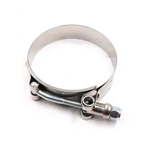 Genuine SANY Excavator T-Bolt Hose Clamp A229900002683 | Heavy-Duty Stainless Exhaust Clamp for SY200 / SY235 / SY485 thumbnail-5
