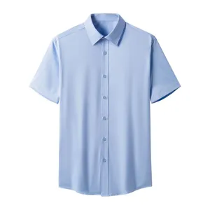 Men's Business Casual Short Sleeve Shirt thumbnail-2