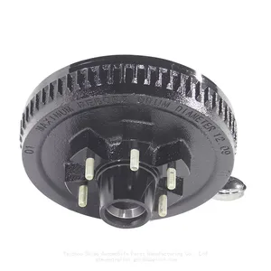 Trailer and RV Specific Brake Drum Hub Assembly | Electric Brake, Hydraulic Brake, Hand Brake | Shiao Trailer Chassis Manufacturing Factory thumbnail-5