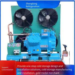 Choose Refcomp Compressors for Cold Storage Air-cooled Units. Customized by Cold Storage Refrigeration Equipment and Freezing Unit Factory thumbnail-1