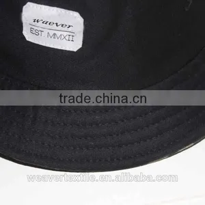 Wholesale Design Your Own Black Bucket Hats thumbnail-4
