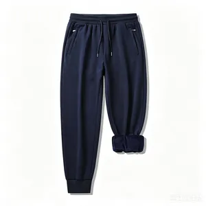 Men's Drawstring Jogger Thickened Sportswear Pants thumbnail-1