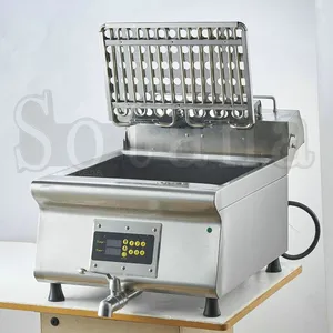 Single-cylinder Double-screen Electric Fryer With Oil Drain Valve and Computer Control thumbnail-5