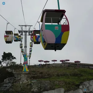 Dq Steel Cable Car System for Amusement Parks Outdoor Recreational Areas-Safe Passenger Transport Easy Installation High Amusement Park Cableway thumbnail-5