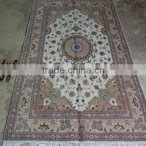 Handmade Double Knots Wool and Silk Apartment Corridor Carpet thumbnail-3