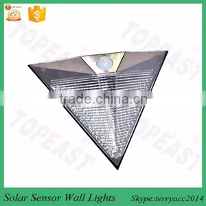 Waterproof Solar Power Motion Sensor Wall Light thumbnail-1