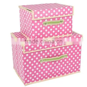 Foldable Non-woven Black Paper Shoe Storage Box thumbnail-3