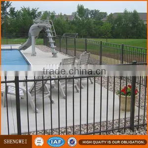 Security Wrought Iron Pool Fence thumbnail-5