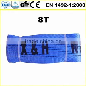 8T Eye to Eye Flat Polyester Web Sling thumbnail-5