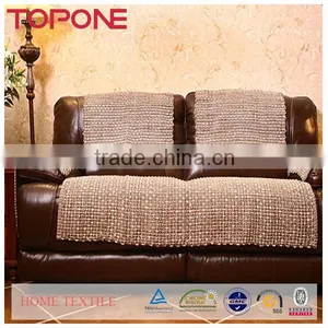 2014 New Design Weave Knit Leather Sofa Seat Cushion Covers thumbnail-1