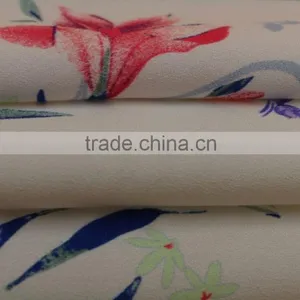 THE BEAUTIFUL DIGITAL PRINTING FABRIC VISCOSE AND RAYON PRINTING CREPE FABRIC 120D*26S FLOWER Most Popular thumbnail-3