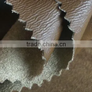 Embossed Pattern 100% Synthetic pu Suede Leather for Jackets thumbnail-4