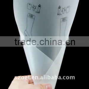 Clear Plastic Shoe Insert, Plastic Boot Display Insert thumbnail-1