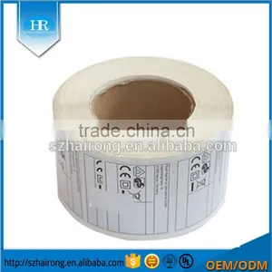 Cheap High Quality Factory Blank Printable Sticker Packaging Label in Roll thumbnail-6
