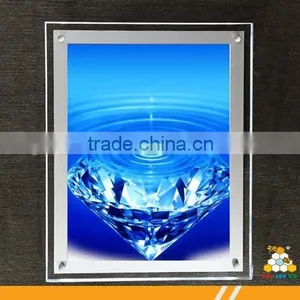 Factory Manufacturing Slim Acrylic Crystal Light Frame thumbnail-4