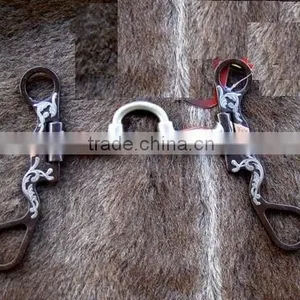 Copper Mouth Long Shank Tom Thumb Snaffle Horse Bit Tack Veterinary Instruments and Equipment Best Quality thumbnail-4