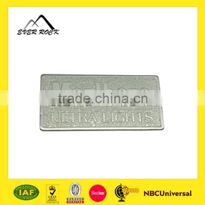 Hot Selling New Fashion Square Popular Bag Accessory Metal Label in China thumbnail-3