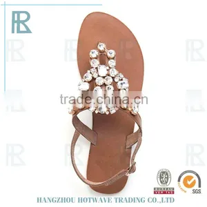 Summer New Designs Fancy Ladies Flat Sandals thumbnail-1